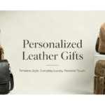 Personalized Leather Gifts by MAHI Leather featuring premium leather bags and travel accessories